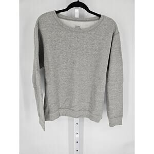 Hanes Men's Long Sleeve Gray Round Neck Soft Sweats Shirt Size XL/XG